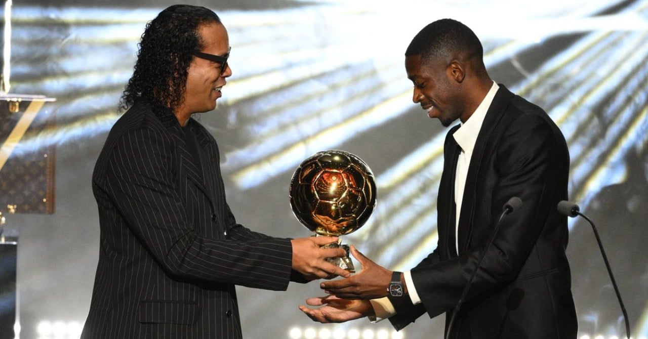 Golden ball: Dembélé enters a very closed circle with its title!