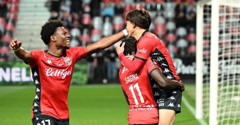 Guingamp-Montpellier live