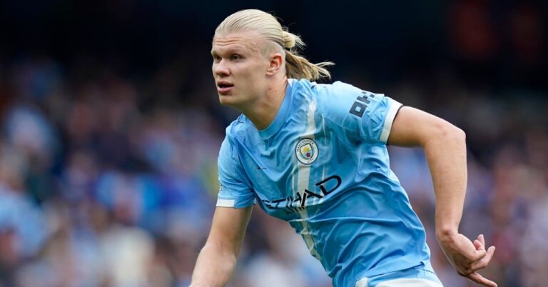 Haaland puts two legends of Man City in the rear view mirror