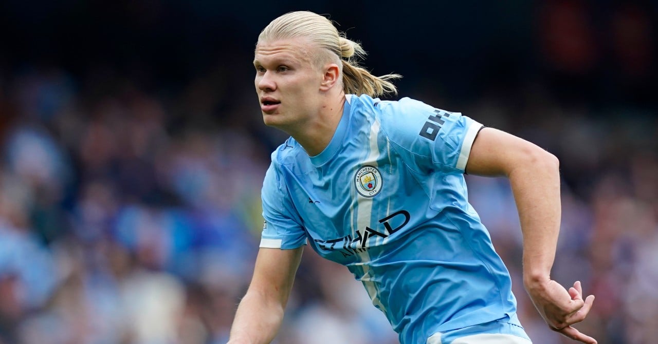 Haaland puts two legends of Man City in the rear view mirror
