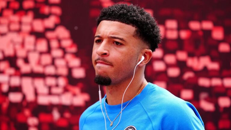 Jadon Sancho bounces to Aston Villa