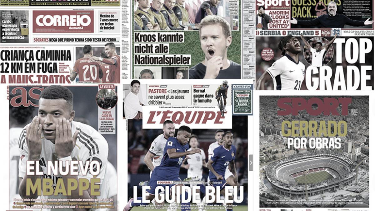 Kylian Mbappé dubbed by the press, the fatal error of Real Madrid on the transfer window