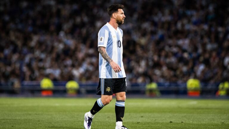 Lionel Messi, it's over!
