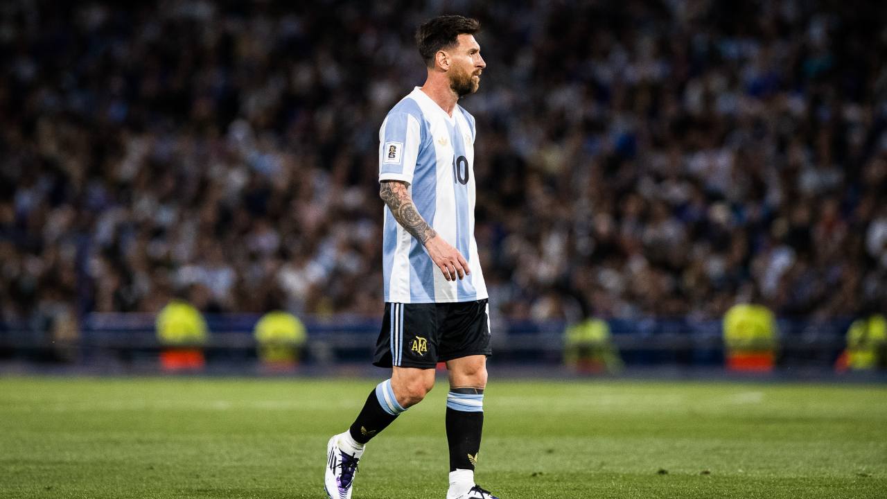 Lionel Messi, it's over!
