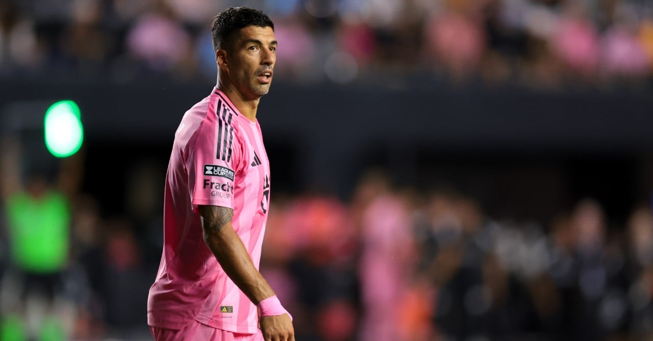 MLS: Luis Suarez's reaction after his skid!