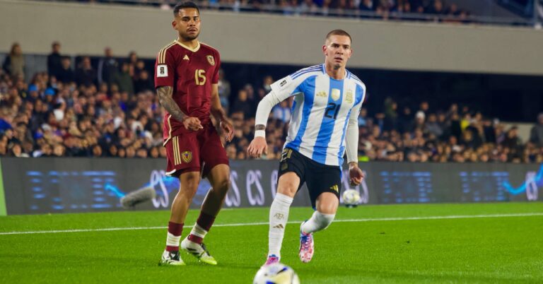 Mastanuono is already better than Messi with Argentina