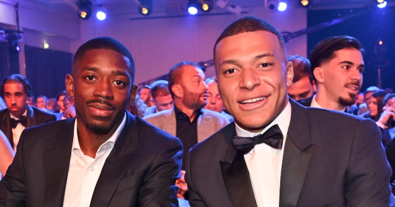 Mbappé lets go on Dembélé!