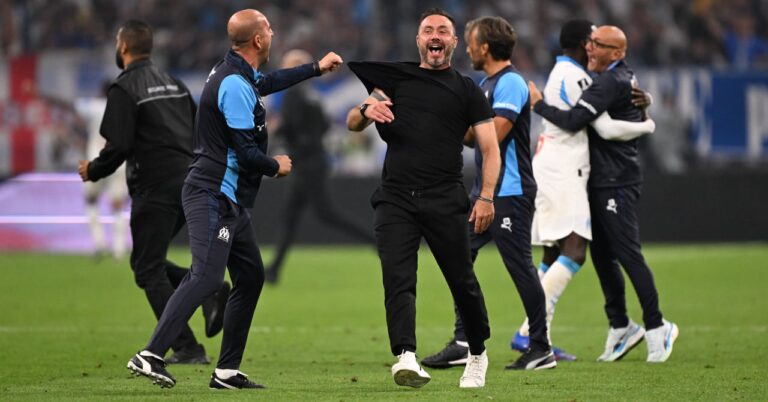 OM: De Zerbi taunts PSG after victory in the classic!