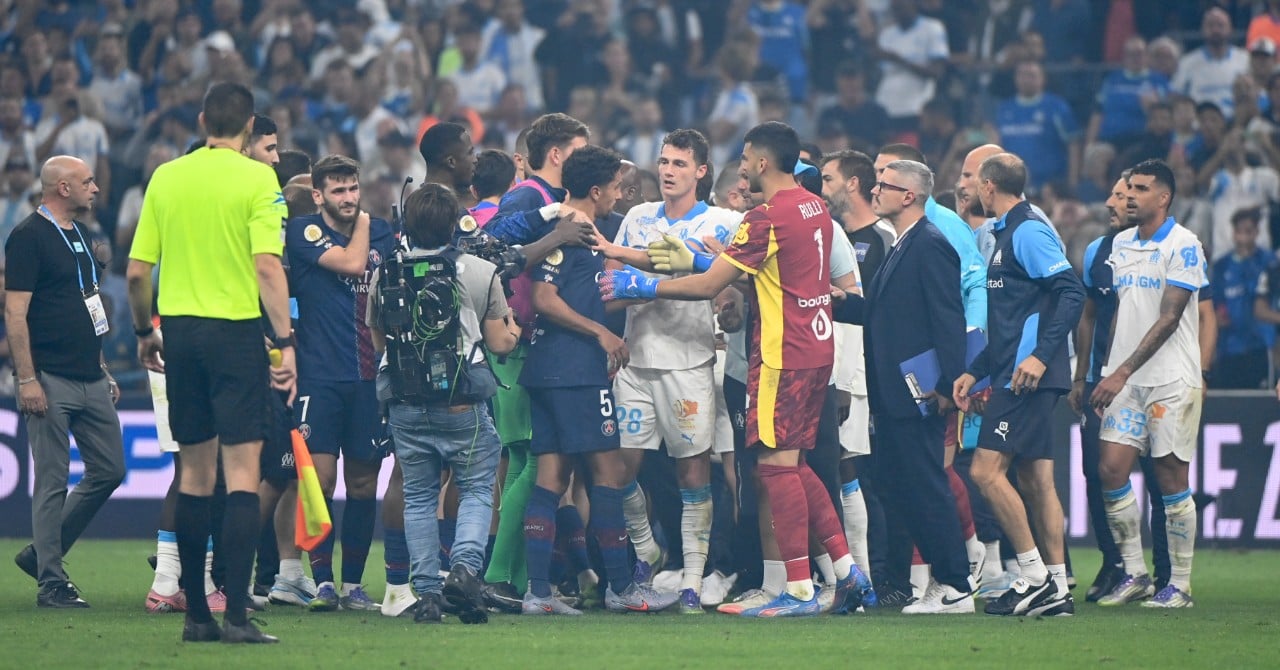 OM-PSG, Beraldo was hit after the match