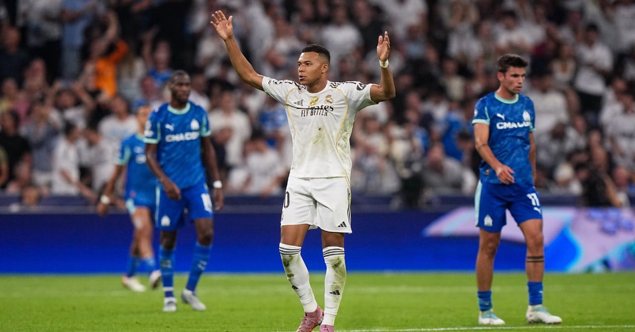 OM Shower Real, but Mbappé ... (video)
