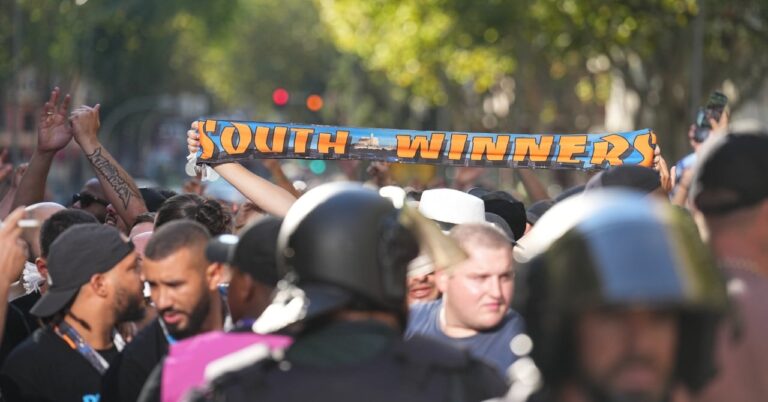 OM supporters abused in front of Bernabéu (video)