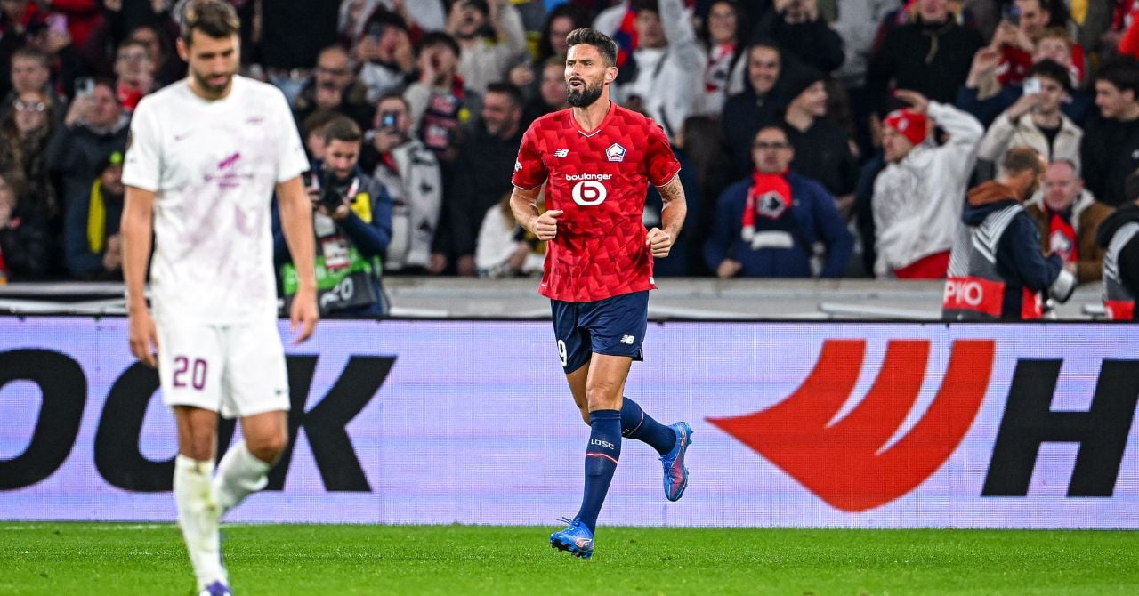 Olivier Giroud Sauve Lille