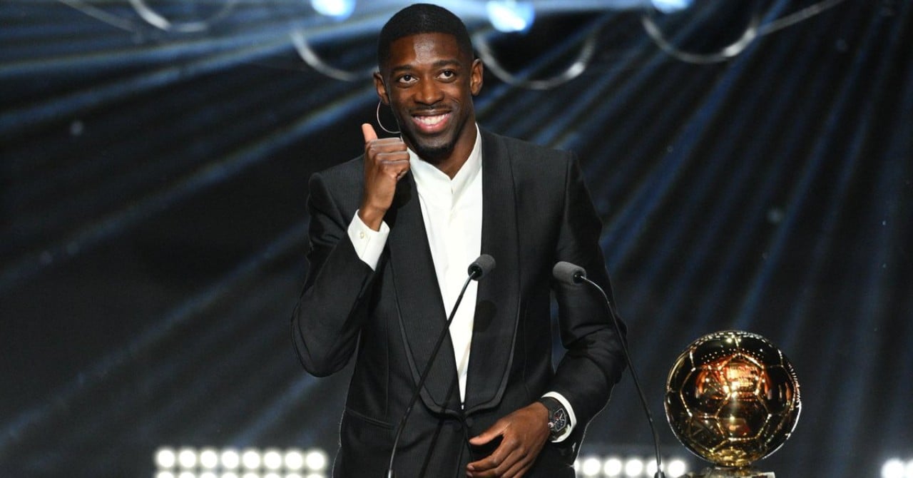 Ousmane Dembélé is sacred Ballon d'Or 2025!