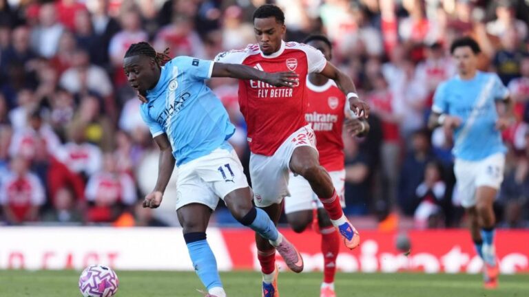 Premier League: Arsenal snatches the draw at the end of the match against Manchester City