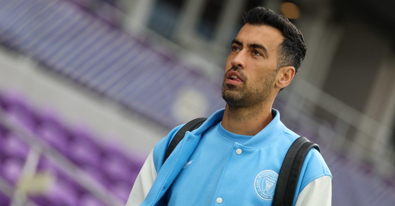 Sergio Busquets, it's over!