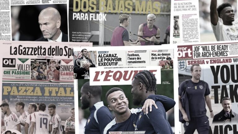 The French Team and Didier Deschamps under pressure, Barça fears the worst for Gavi