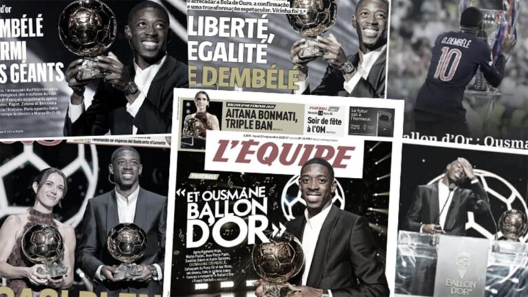 The coronation of Ousmane Dembélé ignites the world of football
