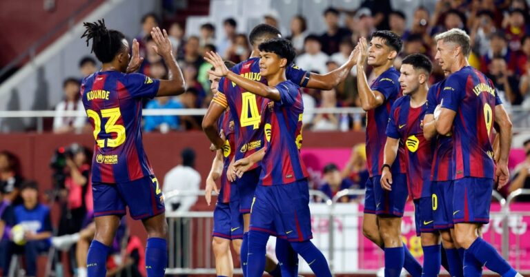 The donkey cap for Barça