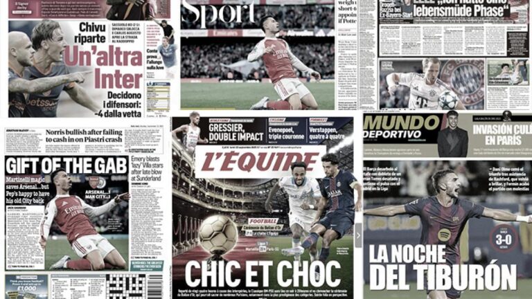 The global press panics for the Ballon d'Or, the Lamine Yamal threat against PSG