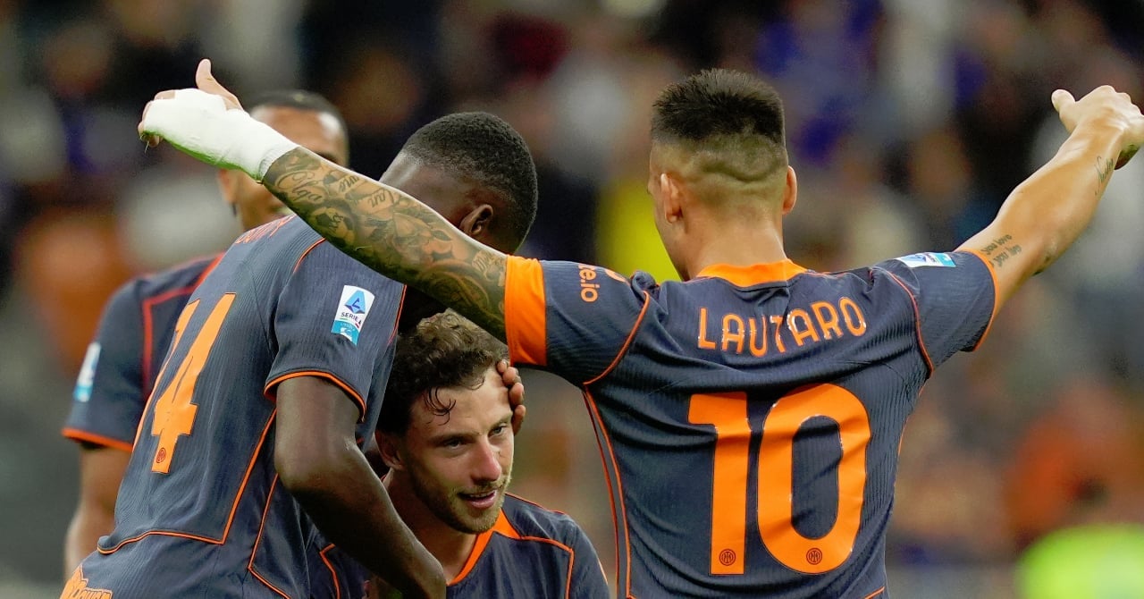 The inter jostled but winning