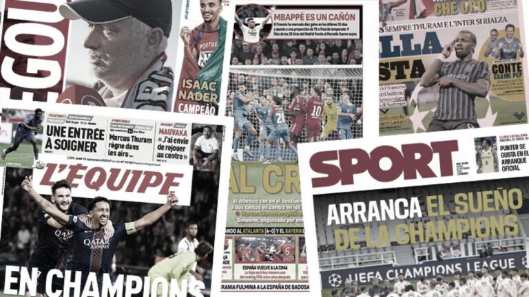 The masterclass of PSG shocks the European press, Kylian Mbappé has set himself a demential objective