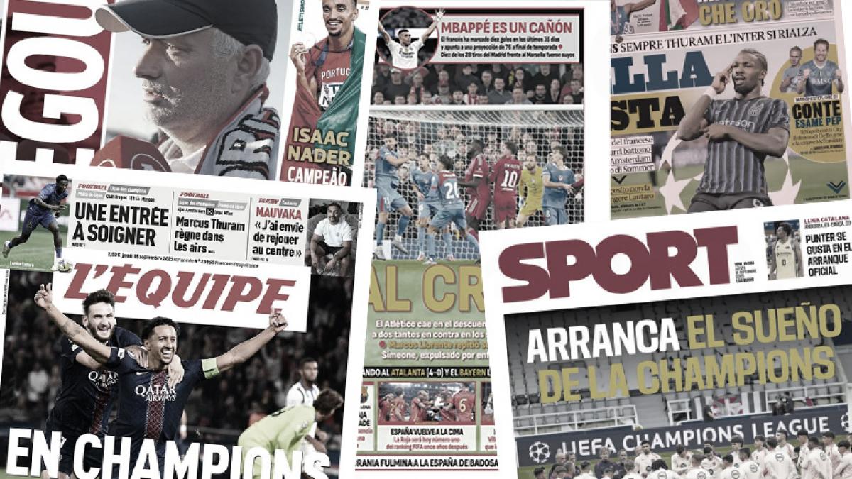 The masterclass of PSG shocks the European press, Kylian Mbappé has set himself a demential objective