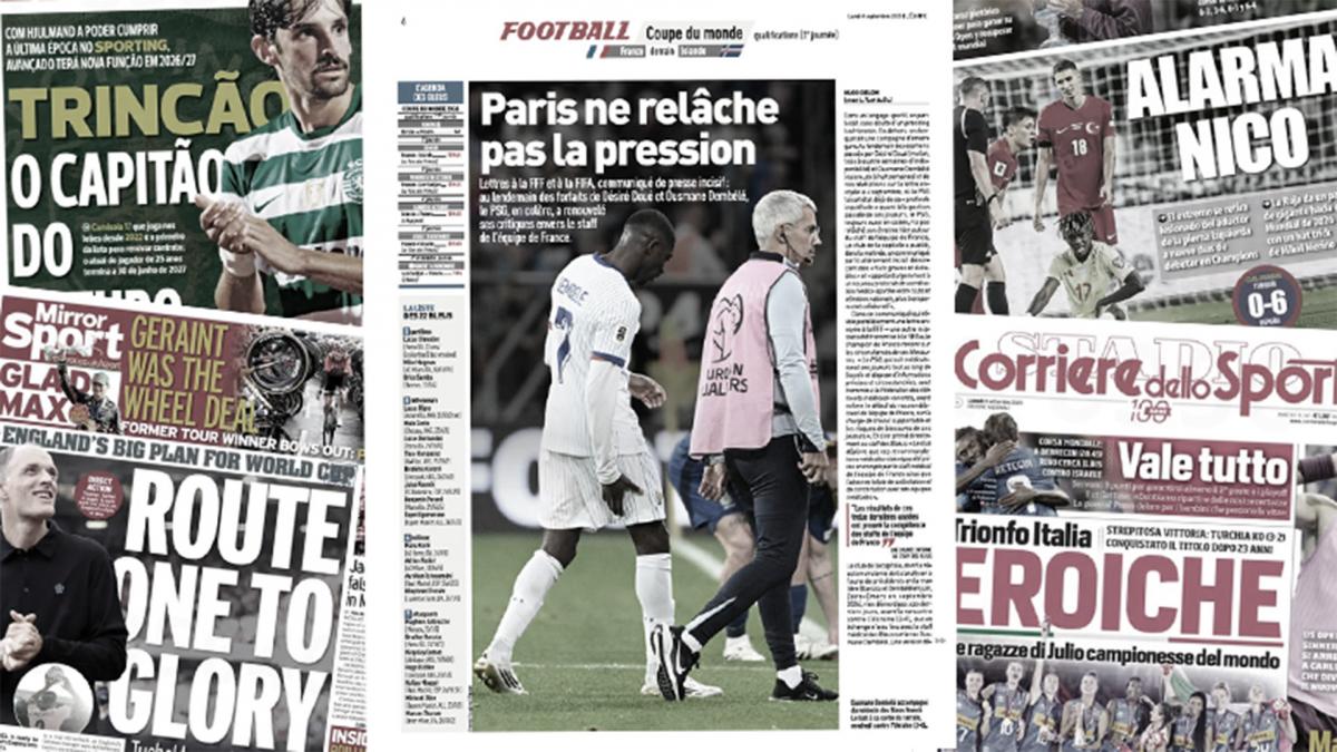 The sparkling Spain scares everyone, the press pays tribute to Presnel Kimpembe