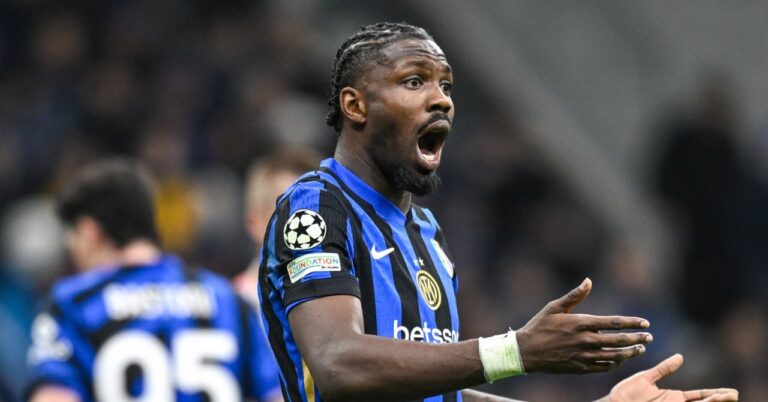 Thuram bears the inter