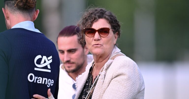 Véronique Rabiot, the tasty scene with an Italian journalist