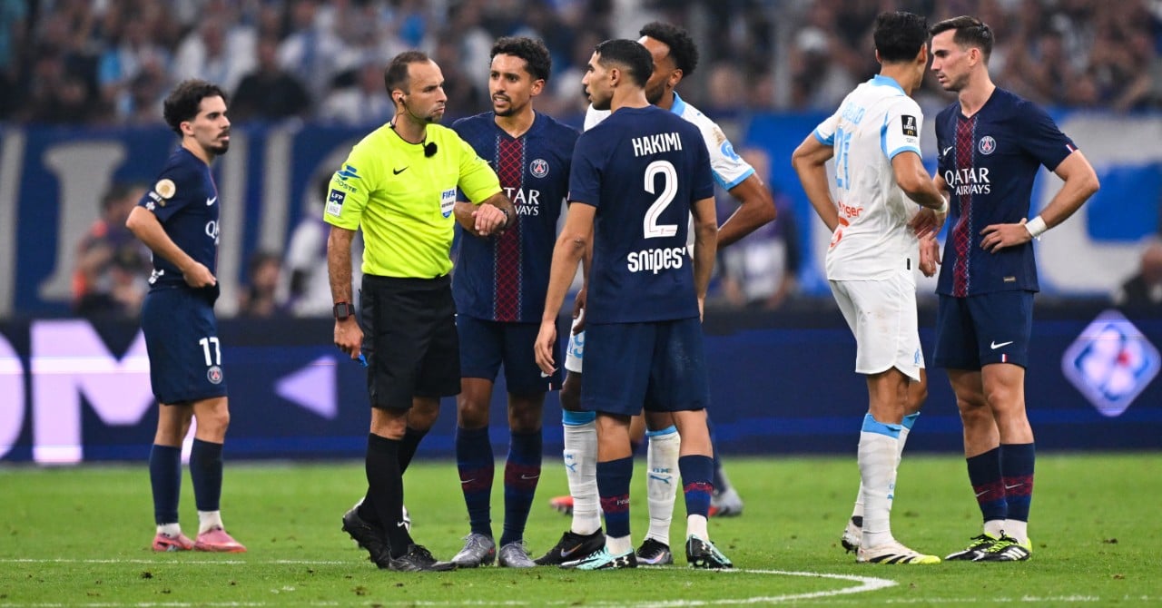 "You need a good answer," Marquinhos' pressure stroke during the classic!