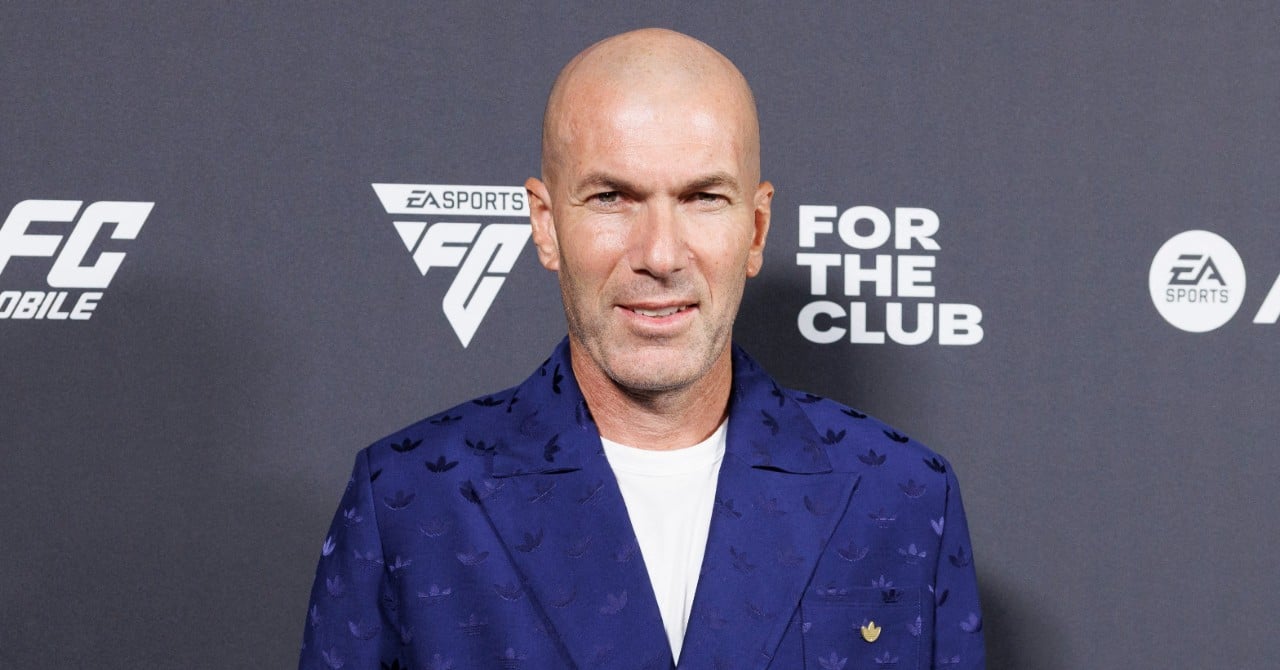 Zidane, the answer falls