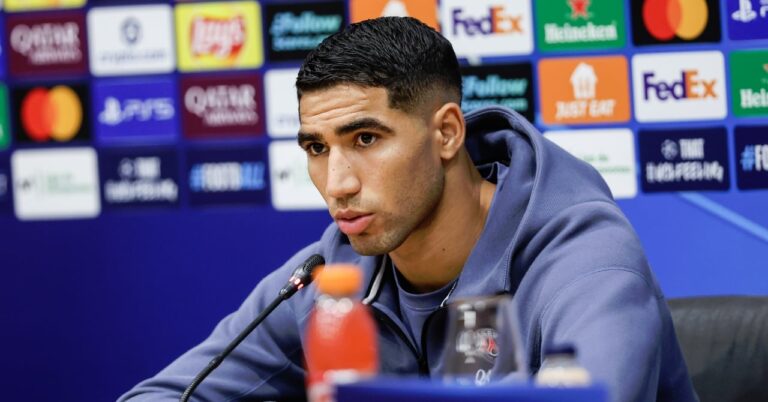 Achraf Hakimi, anger does not fall