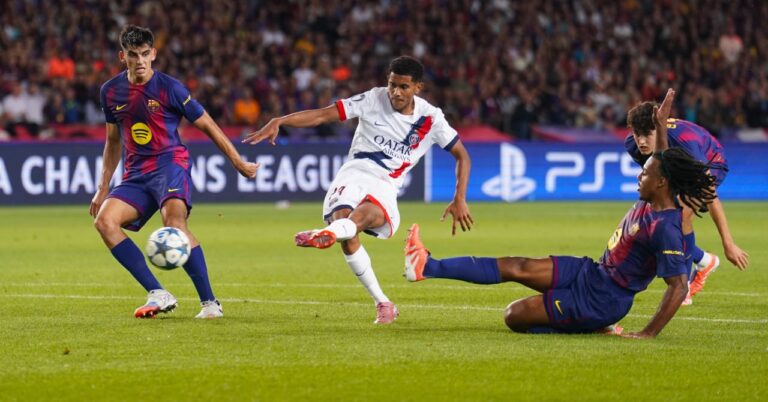 A decimated PSG but a victorious PSG in Barcelona!