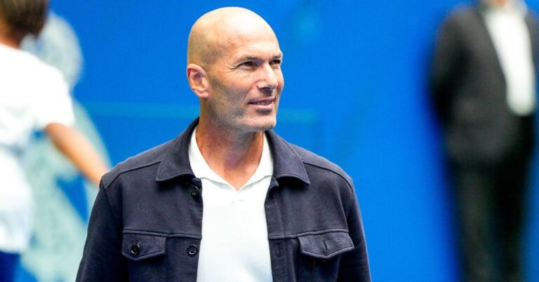 Zinedine Zidane, shock and emotion
