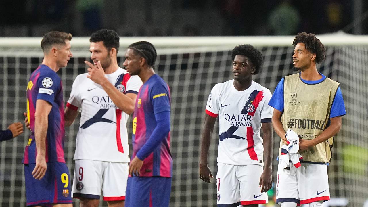Barça-Psg: It heated after the match!