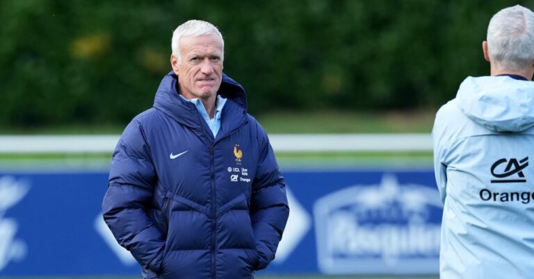 Big clash at Les Bleus training!
