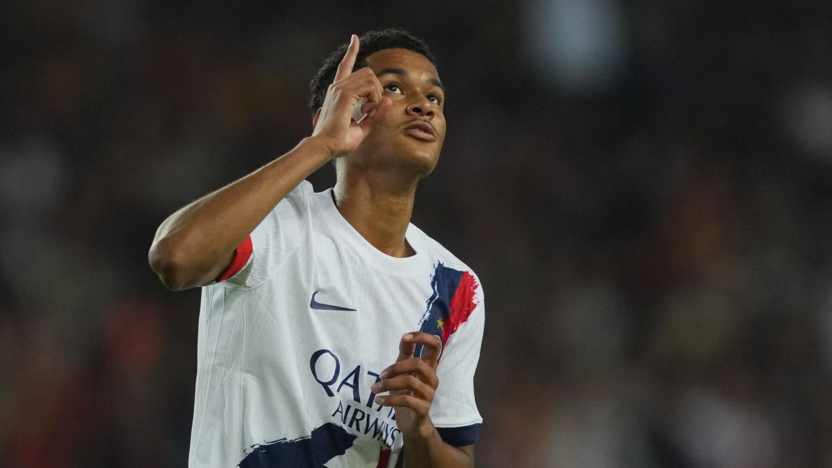 Champions League, PSG: the joy of Senny Mayulu, the hero and symbol of the Parisian titis