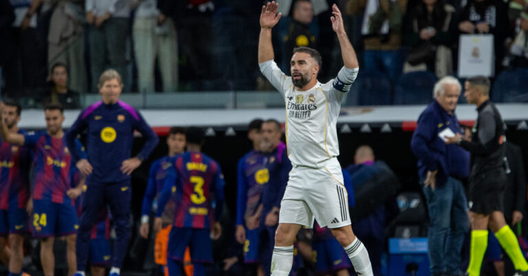 Clasico: Dani Carvajal put (finally) in his place
