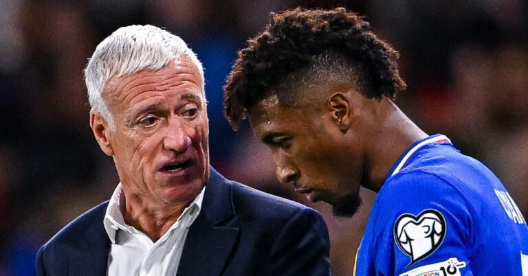 Coman, the incredible sampling of Deschamps