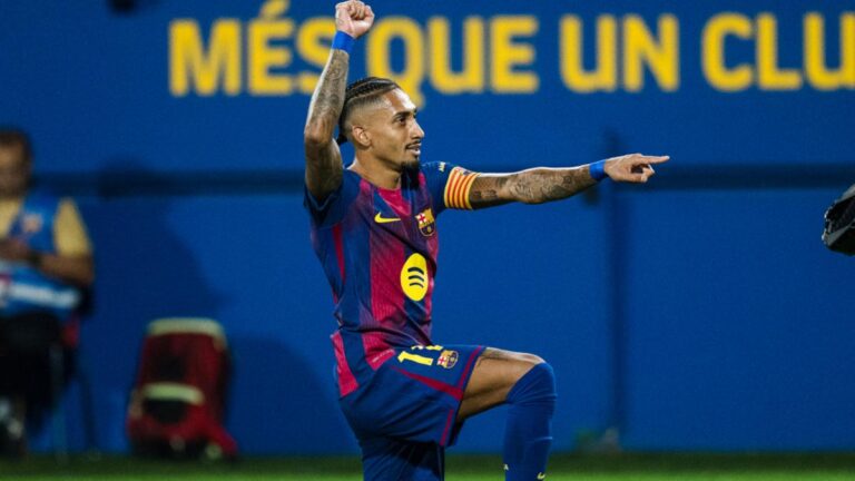 FC Barcelona: very good news for Raphinha before the Clásico