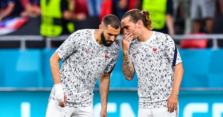 Griezmann with Benzema, it's acted!