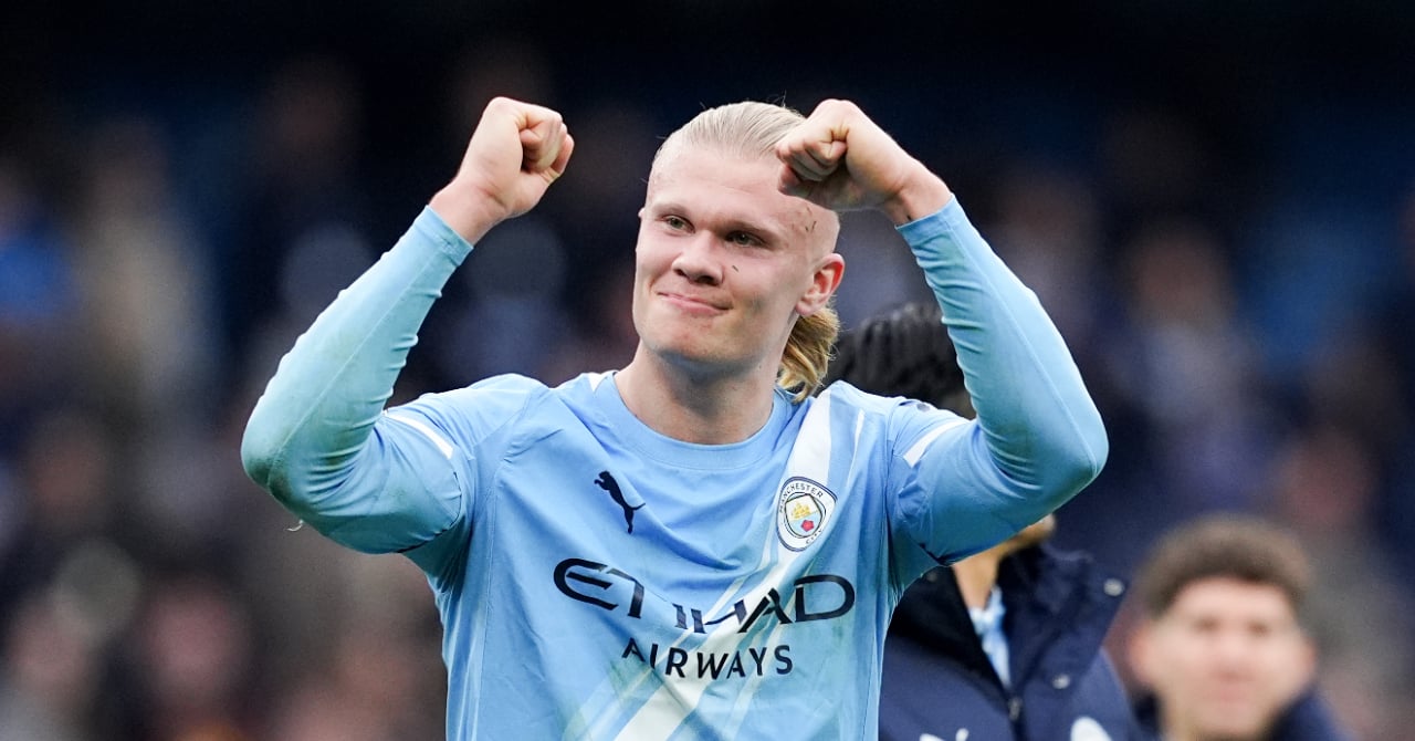 Haaland puts City ahead, Mateta scores Palace hat-trick