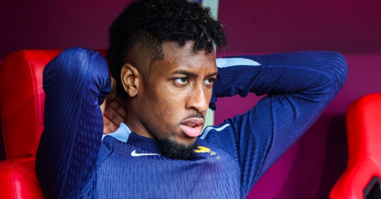 Kingsley Coman severely cropped before France-Azerbaijan