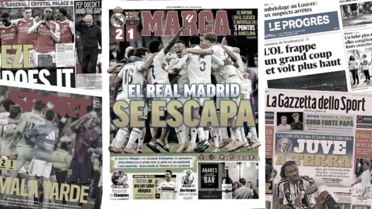 Kylian Mbappé crowned by Spain, the Catalan press turns on the arbitration