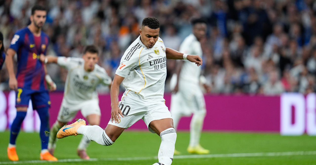 Led by Mbappé, Real Madrid brings down Barça
