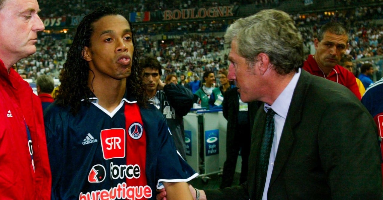 Luis Fernandez, his big valve on Ronaldinho