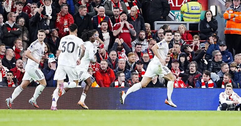 Man United knocks out Liverpool at Anfield!