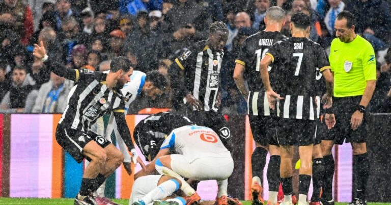 Nadir collapses on the pitch, big worry in Marseille