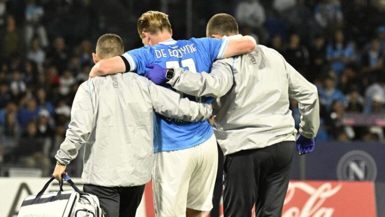 Napoli announces very bad news for Kevin De Bruyne