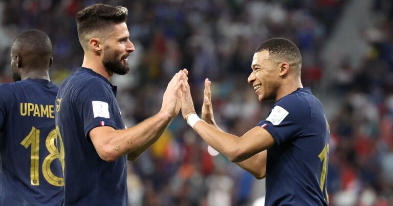 “Not far from 100 goals” Giroud thinks big for Mbappé!